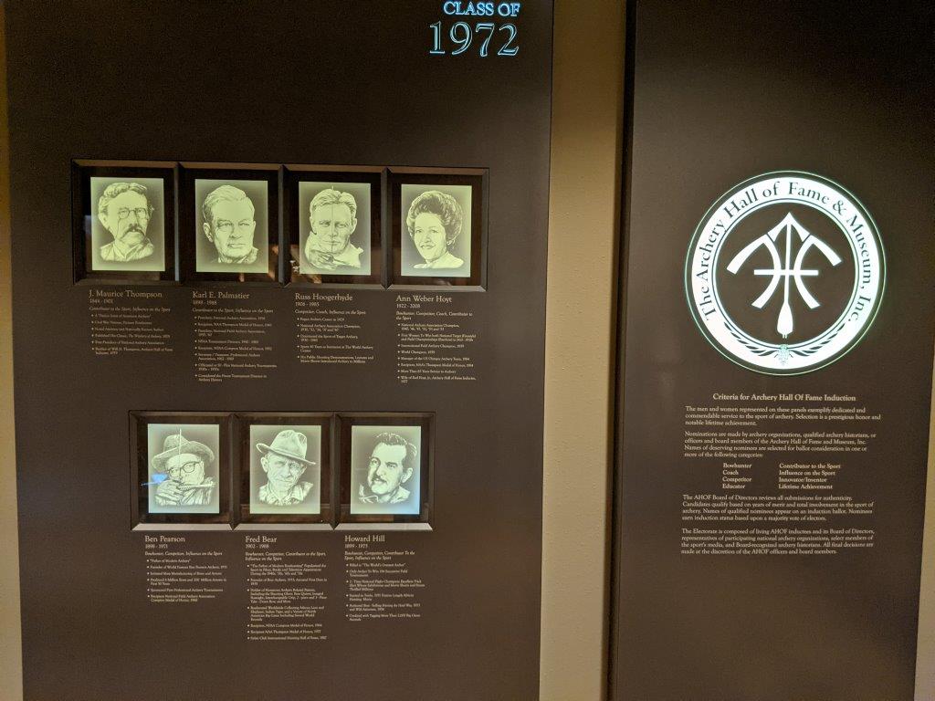 The Archery Hall of Fame